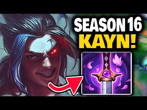 HOW to KAYN Jungle in SEASON 16!!!