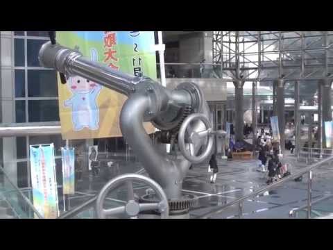 30秒の心象風景8414・放水銃～とりぎん文化会館～