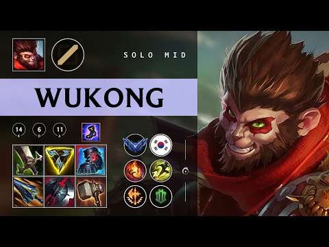 Wukong Mid vs Sylas - KR Diamond Patch 26.01