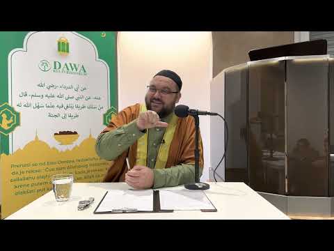 Ne možeš robovati Allahu kako ti hoćeš - prof. mr. Elvedin Huseinbašić