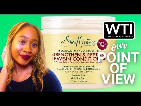 Shea Moisture Leave in Conditioner - WTI product video review