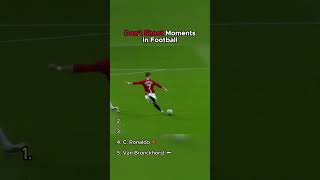Don't Shoot Moments In Football