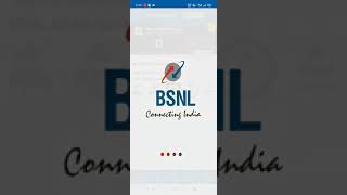 how to download BSNL bill for mobile/landline/broadband/FTTH from  My BSNL app