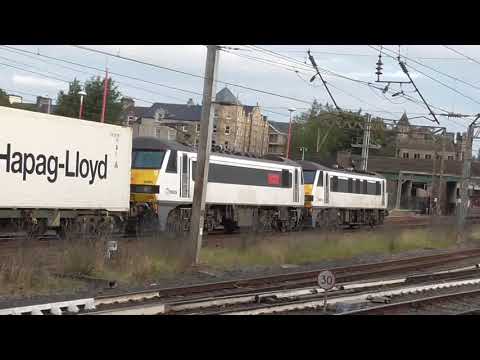90010/90006 4s50 Crewe - Coatbridge liner, 4th September 2020