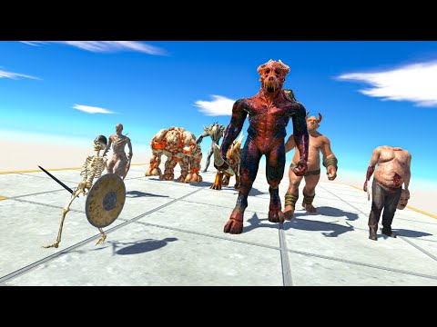 INFERNALS NEIGHBORS attack SCOURGE AGAIN ARBS - Animal Revolt Battle Simulator