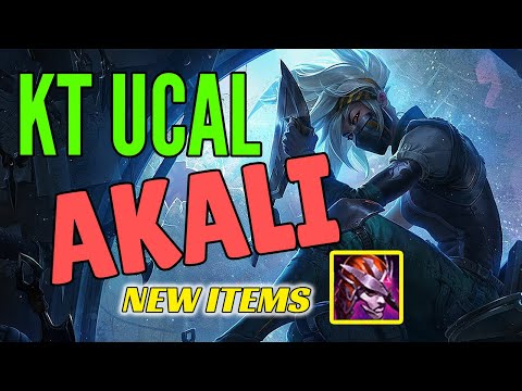 KT Ucal Plays Akali Mid vs Oriana Midlane Challenger Gameplay - New Items - Season 11