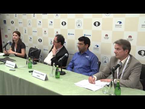 The FIDE World Chess Championship Match. Tiebreak. Press conference