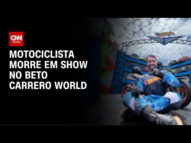 Motociclista morre durante apresentação no Beto Carrero World | LIVE CNN