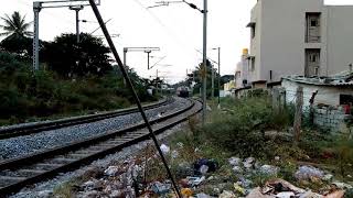 preview picture of video 'Bangalore Local Train [MEMU]'