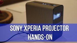 Sony Xperia Projector Hands-on