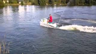 preview picture of video 'JET SKI WATER SCOOTER YAMAHA GP 760 WAVERAIDER KLATOVY'