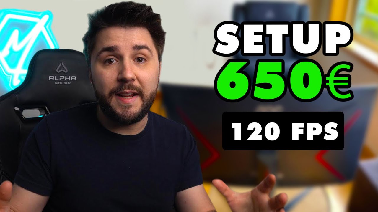 Um SETUP de 650€ que corre jogos a 120fps?