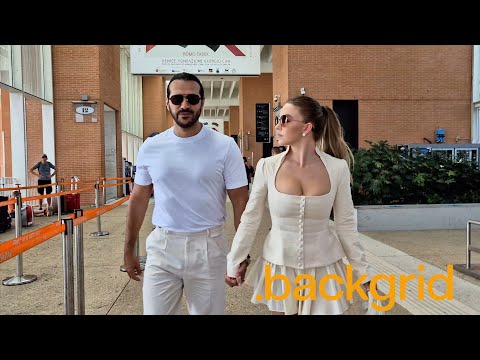 Sydney Sweeney and Jonathan Davino spotted hand in hand leaving Venice, Italy