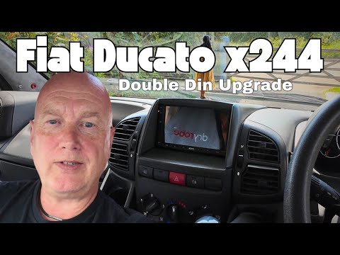 Transform a Fiat Ducato with a Double din Upgrade