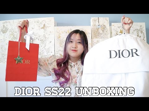 Dior Unboxing Haul Spring Summer 2022 - Rose Des Vents Necklace, RTW, Silk Scarf