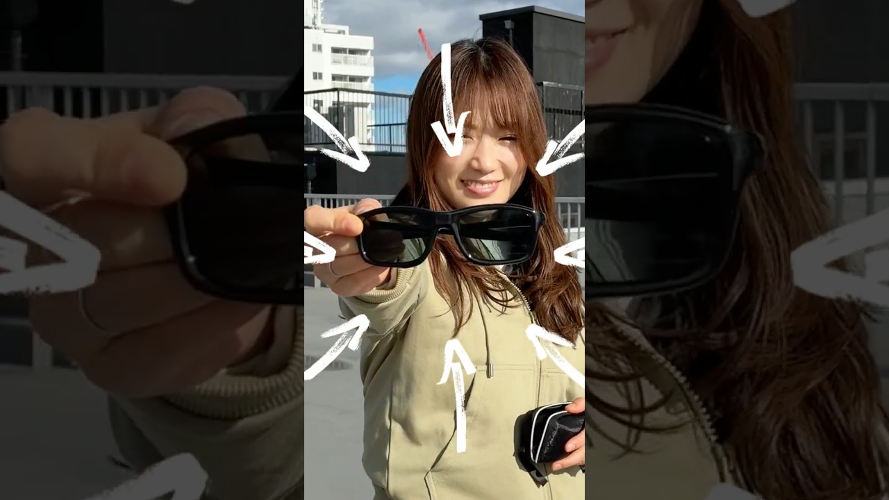 瞬間調光！DRESSの偏光サングラス