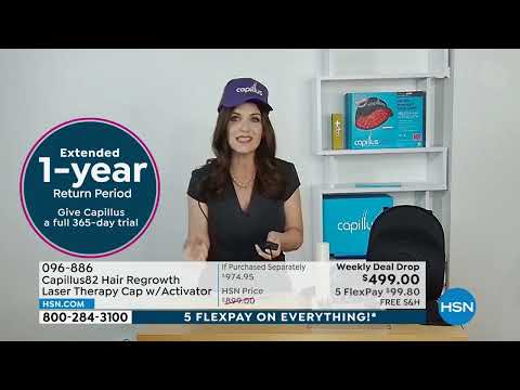 Capillus82 Hair Regrowth Laser Therapy Cap with Activator