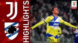 ملخص مباراة : يوفنتوس 4 × 1 سامبدوريا ( ثمن نهائي كأس ايطاليا )