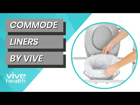 Commode Liners by Vive