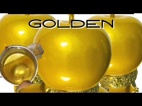 How to Make PERFECT Gold Candy Apples for Beginners