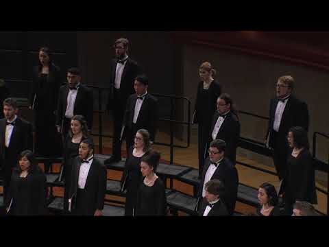 UNT A Cappella: Eric Whitacre - Go, Lovely Rose (1992)