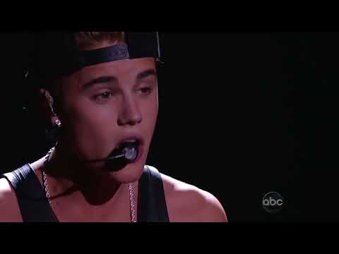 Justin Bieber - As Long As You Love Me/Beauty And A Beat (2012 American Music Awards) HD