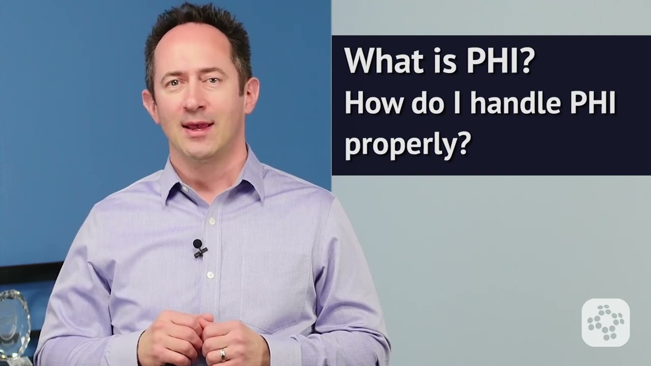 What is Protected Health Information (PHI)? | HIPAA Training Video