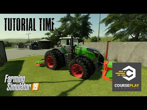 Courseplay 6 Tutorial - Leveling and Compacting - Farming Simulator 19