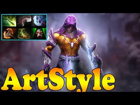 Dota 2 - ArtStyle Plays Anti-Mage Vol 1 - Ranked Match Gameplay!