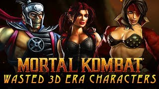 Top 5 Mortal Kombat Characters With WASTED Potential That MUST Return for MK11!