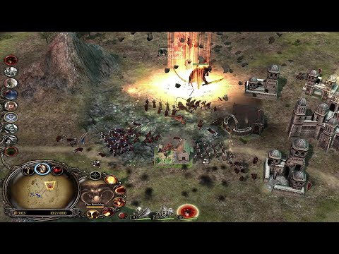 Defeating Brutal Men Bots in Dunland - LOTR BFME 2