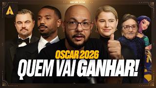 OSCAR 2026: Quem vai ganhar! CRAVEI AQUI! | Palpites