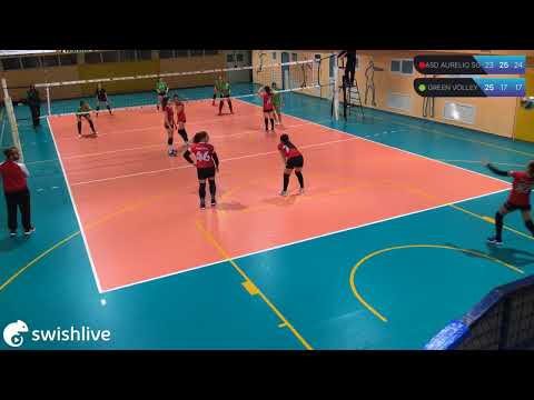 U15 FEMMINILE ASD AURELIO SG VS GREEN VOLLEY