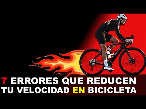 7 ERRORES QUE REDUCEN TU VELOCIDAD EN BICICLETA | Consejos de Ciclismo Video