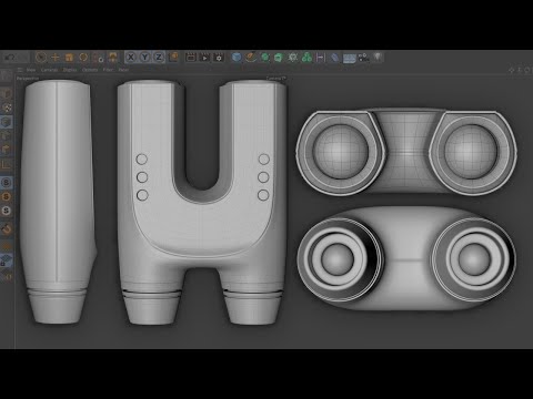 Industrial Design Product Modeling 1 Cinema 4D Modeling Tutorial