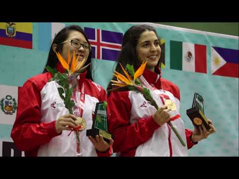 Dánica Nishimura, medallista de oro en el Perú International 2018