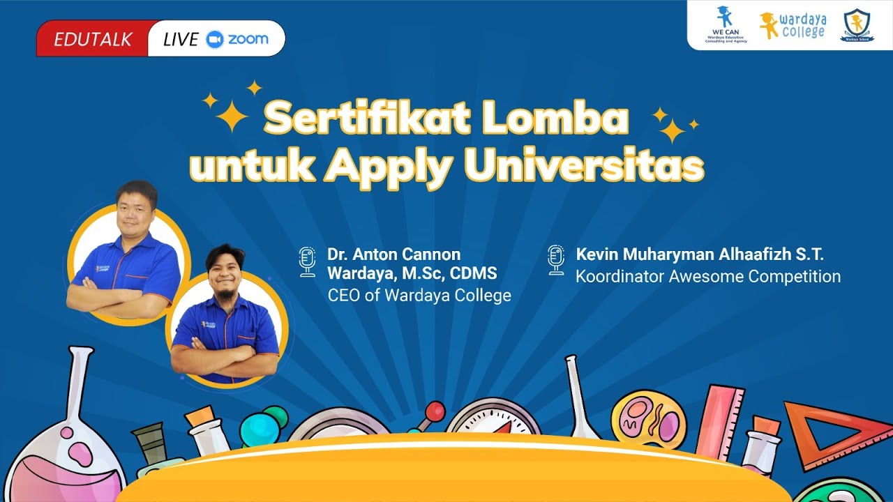 SERTIFIKAT LOMBA UNTUK APPLY UNIVERSITAS