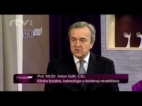 Rozhovor profesora Gutha v Dámskom klube o rehabilitácii