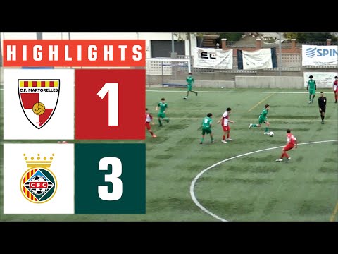 Jornada 07 (25/25) - MARTORELLES, C.F. A - CERDANYOLA VALLES, F.C. B (Resumen)