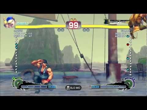 SSF4 AE: GamerBee (Adon) Vs rng505 (Yun) XBL Ranked Match (720p HD)