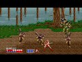 Golden Axe II GENESIS MEGA DRIVE 1991 Gameplay FROM THE BEGINNING OF THE GAME STAGE 1