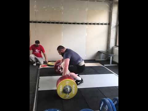 255 KG / 562 LBS Clean And Jerk Lasha Talakhadze Georgian Strength #shorts