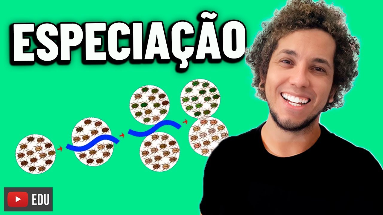 ESPECIAÇÃO - AULA DE BIOLOGIA│EXPLICAÇÃO DAS ETAPAS E TIPO DE ESPECIAÇÃO