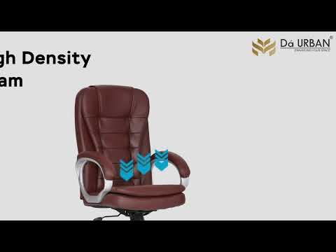 Da Urban Grafton High-Back Office Revolving Chair (Black)