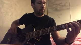 Video thumbnail for Eric Clapton-Tears in Heaven (Bass Cover solo Fender kingman bass v2) by Fabio Spagnolo
