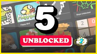 5 BEST UNBLOCKED Games Site 2026 – Play at School! | Part 2