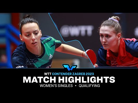 Anastassiya Lavrova vs Andrea Todorovic | WS Qual | WTT Contender Zagreb 2023