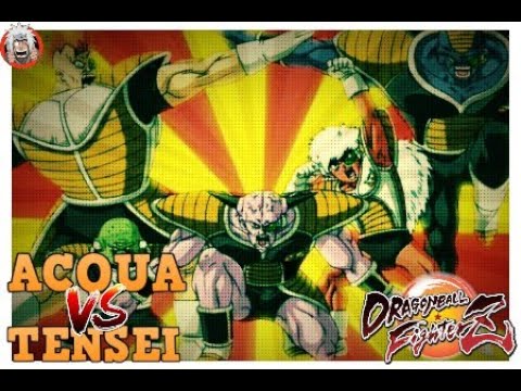 DBFZ ACQUA vs TENSEI - (Ginyu, VegetaSSJ, GokuUI) vs (Bardock, Cell, VegetaSSJ)