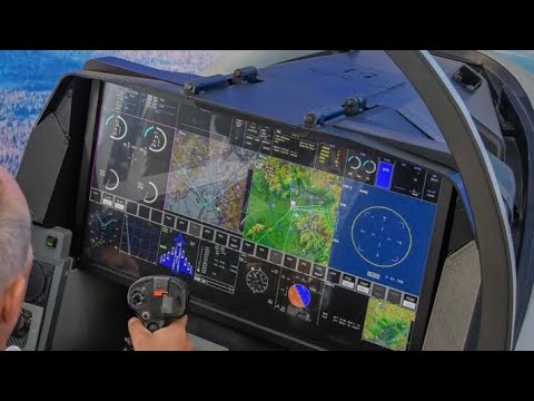 Large Display Cockpit screen for Eurofighter Typhoon