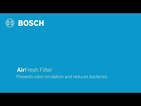Bosch Refrigerator AirFresh Filter Explained